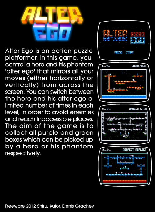 Alter Ego (Homebrew) — Box back